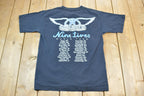 Vintage 1998 Aerosmith Nine Lives World Tour T-Shirt