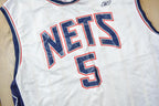 Vintage Y2K Jason Kidd NEw Jersey Nets #5 NBA Basketball Jersey Size XL