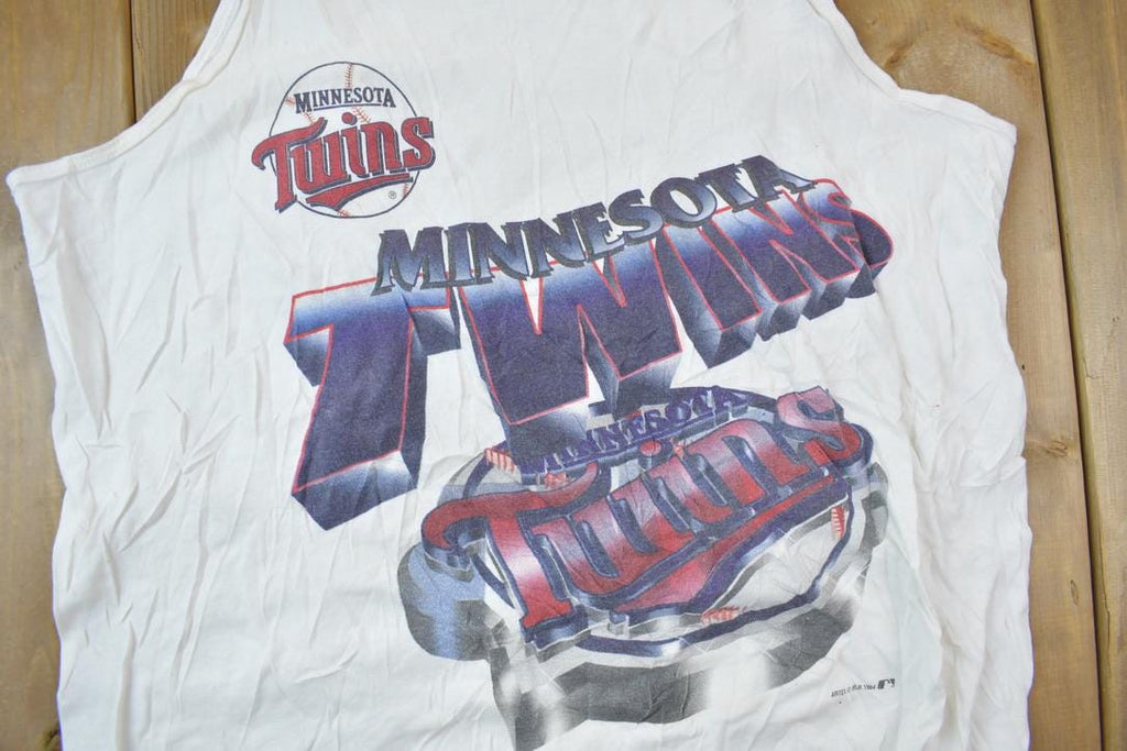 Vintage 1994 Minnesota Twins MLB Baseball Graphic Tank Top