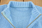 Vintage 1960s Knit Half Zip Shirt