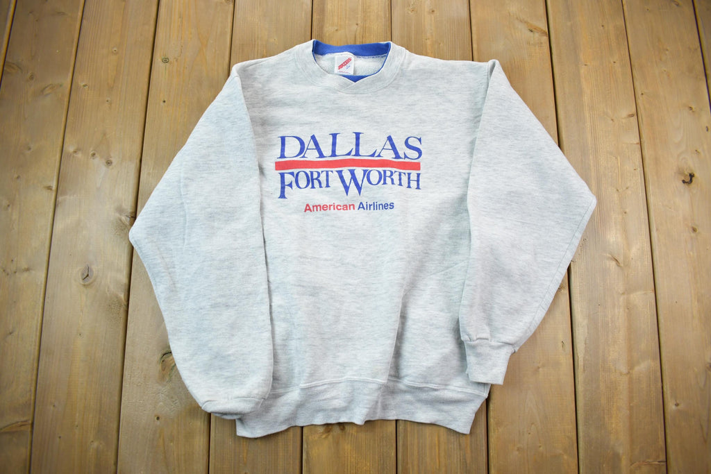 Vintage 1990s Dallas Fort Worth Texas Crewneck Sweatshirt