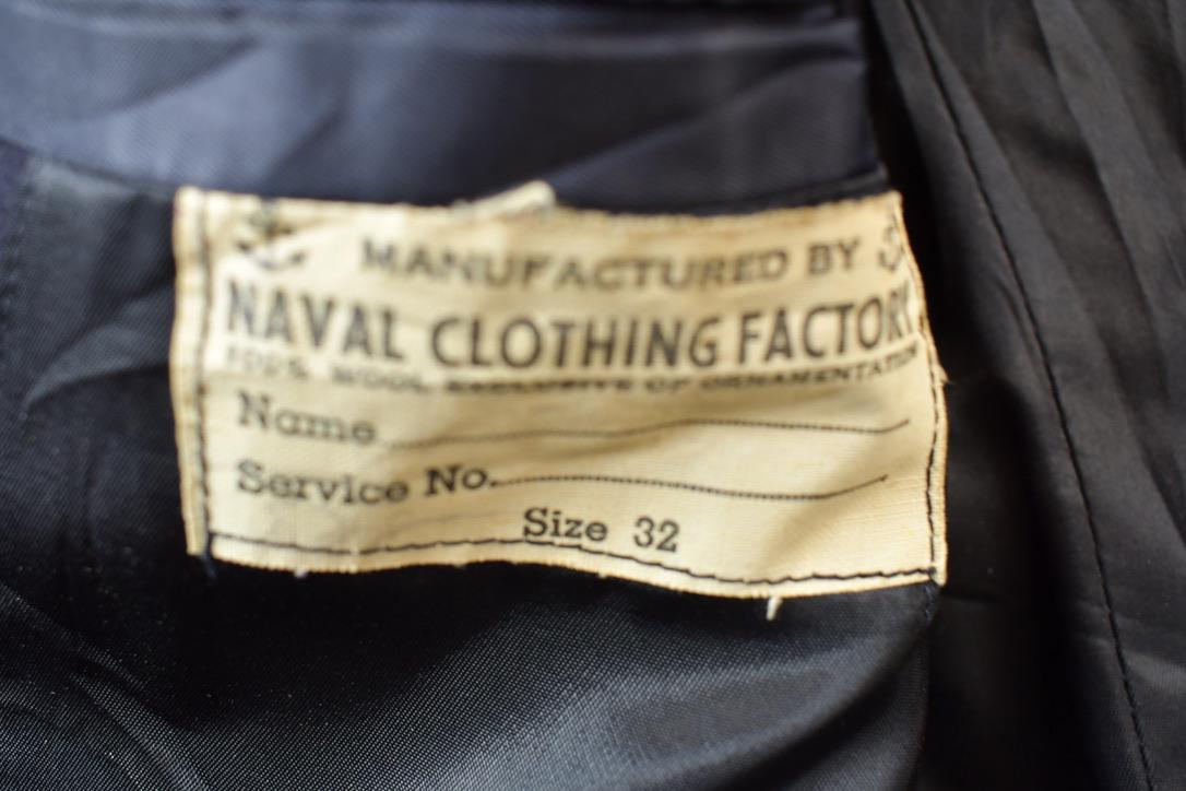 Vintage 1950s USN Naval Wool Double Breasted Jacket