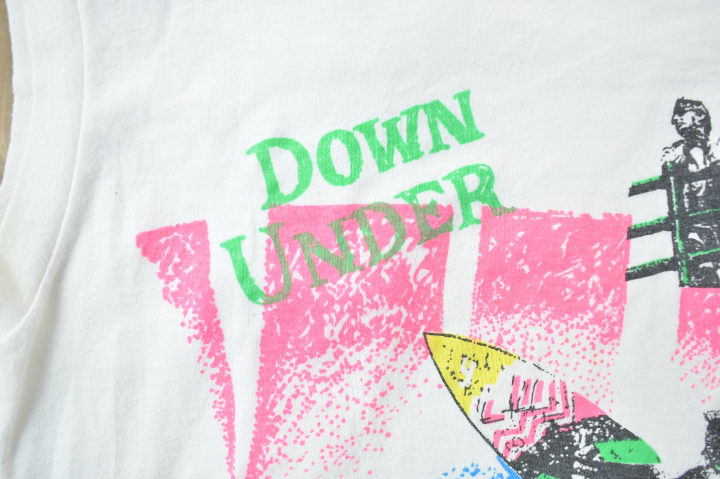 Vintage 1990s Down Under Surf Maui Souvenir T-Shirt