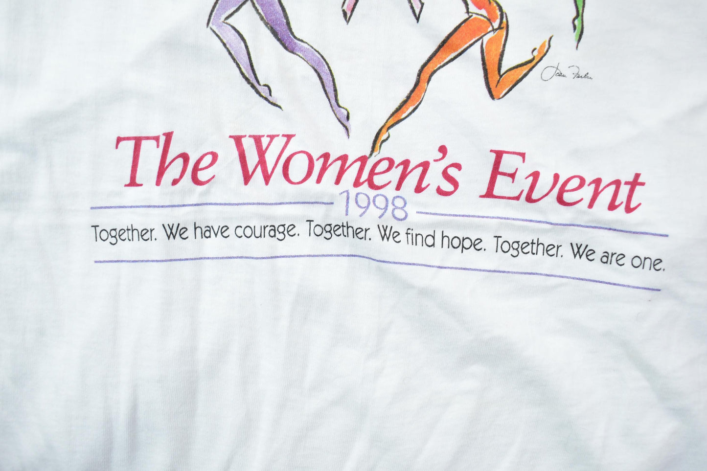 Vintage 1998 The Womens Event Souvenir T-Shirt