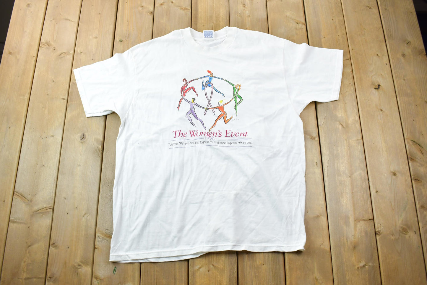 Vintage 1998 The Womens Event Souvenir T-Shirt