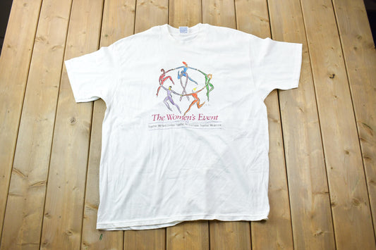 Vintage 1998 The Womens Event Souvenir T-Shirt