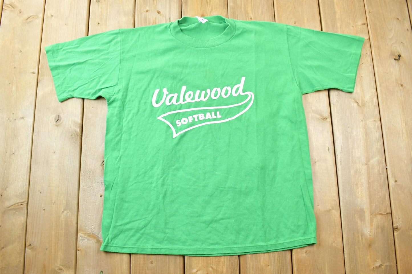 Vintage 1990s Valewood Softball Souvenir T-Shirt