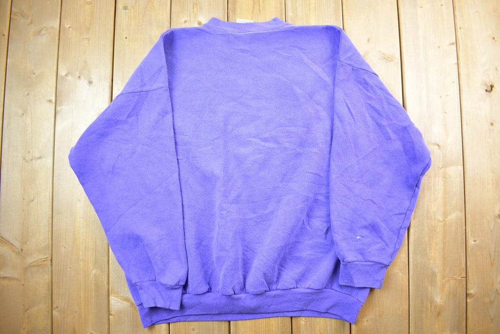 Vintage 1990s Logo Athletic Minnesota Vikings NFL Crewneck Sweatshirt