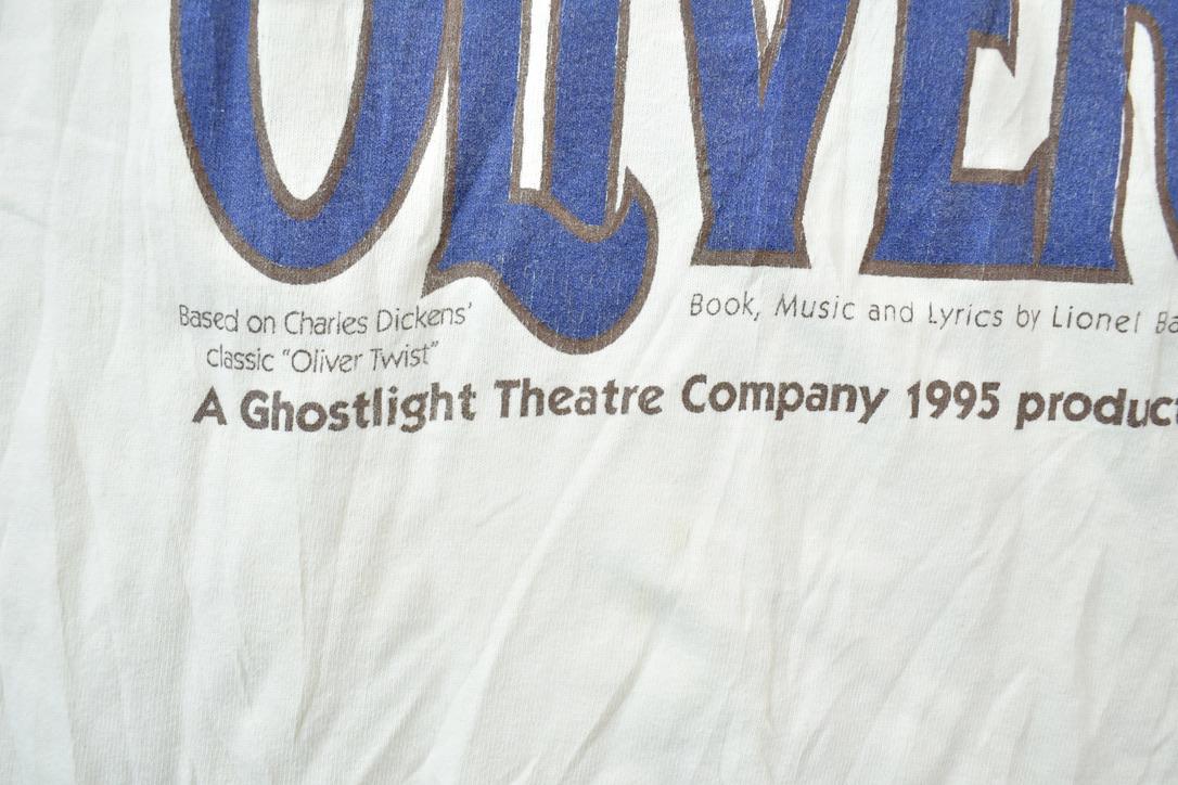 Vintage 1995 Oliveri Ghostlight Theatre Company Souvenir T-Shirt