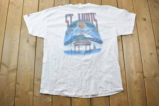 Vintage 1990s Hard Rock St Louis Souvenir T-Shirt