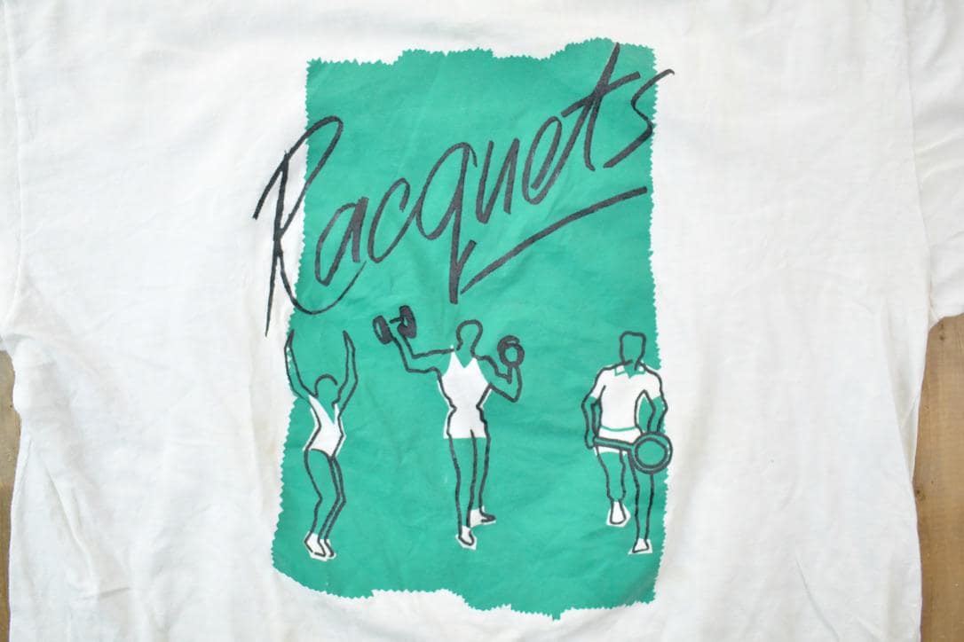 Vintage 1980s Racquets Graphic T-Shirt