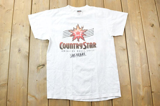 Vintage 1990s Country Star Grill Las Vegas Souvenir T-Shirt