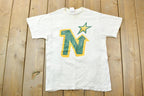Vintage 1990s Minnesota North Stars NHL Graphic T-Shirt