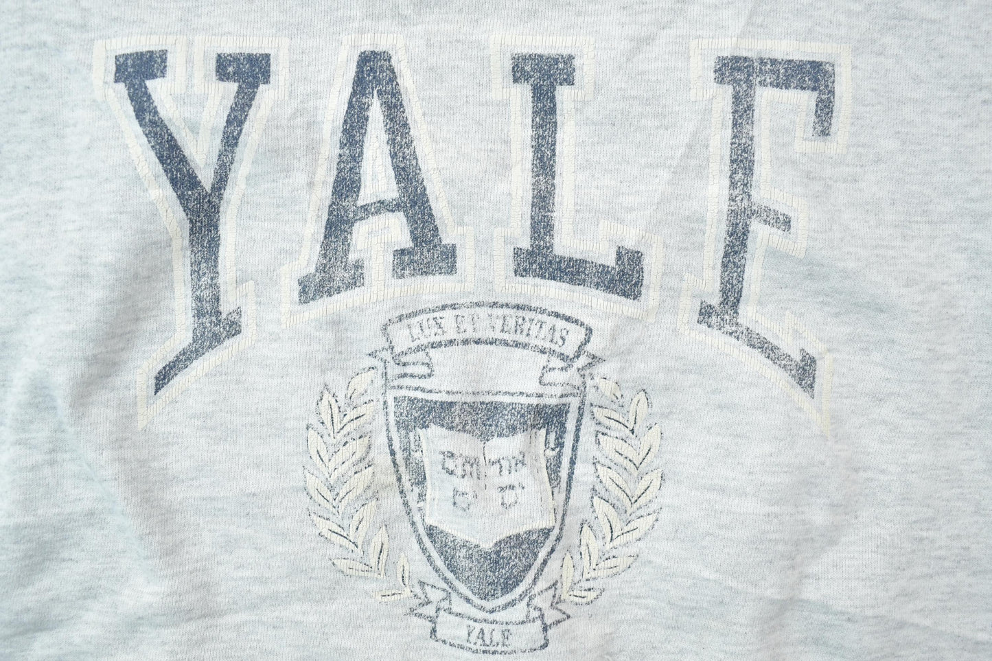 Vintage 1990s Yale Hanes Classic Heavyweight Cotton University Collegiate Crewneck