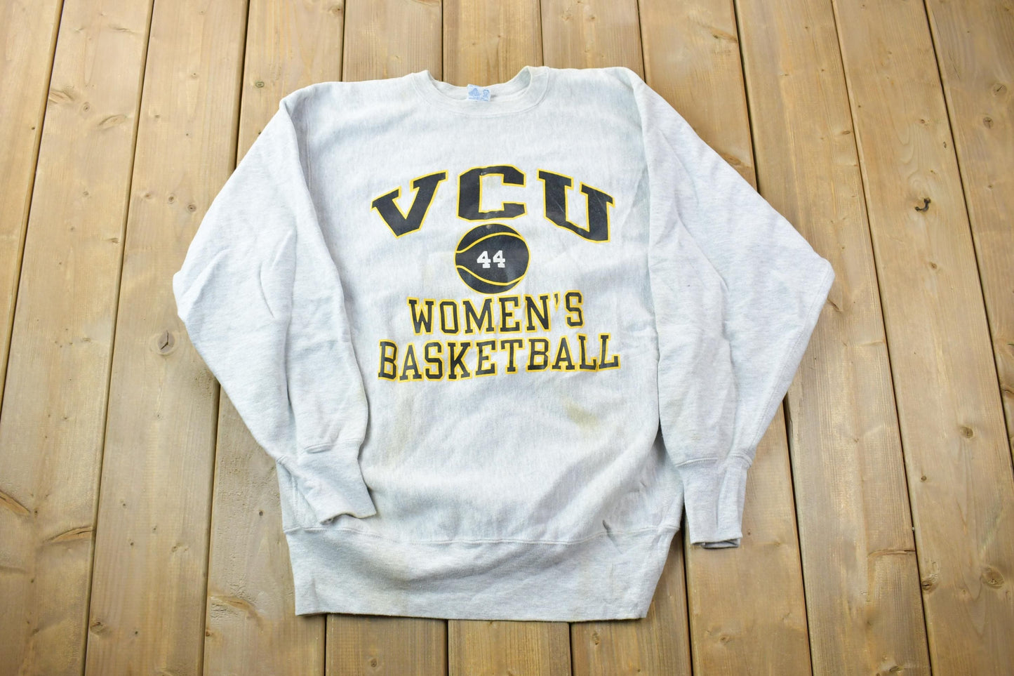 Vintage 1990s Champion Reverse Weave VCU Womens Basketball Sweatshirt