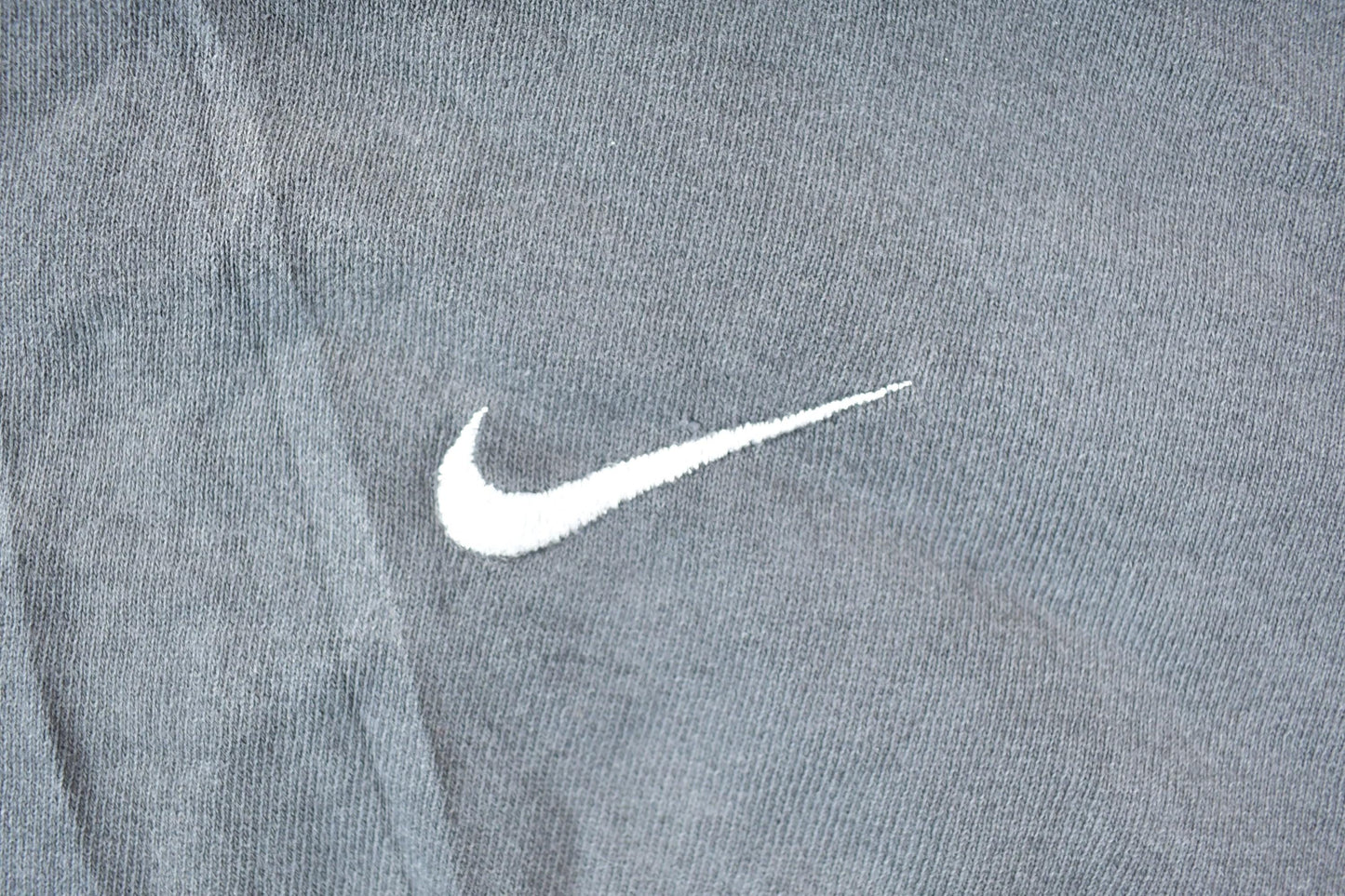 Vintage 1990s Nike Embroidered Mini Swoosh Hoodie Sweatshirt