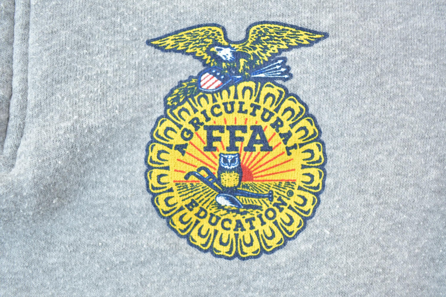 Vintage 1990s FFA Agriculture Mock Neck Quarter Zip Sweatshirt