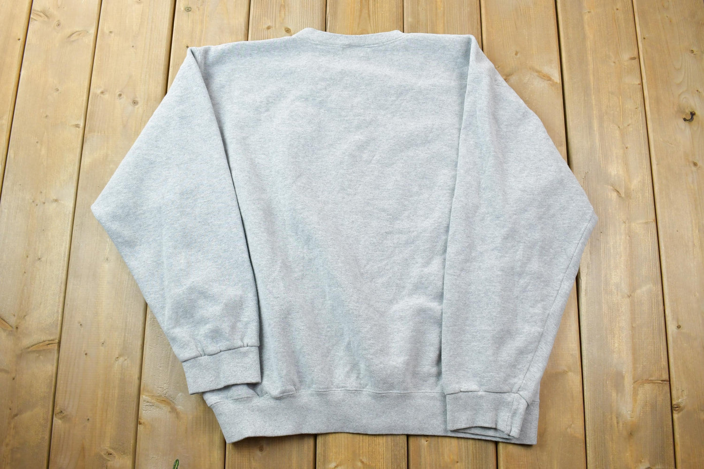 Vintage 1990s Blank Grey Crewneck Sweatshirt