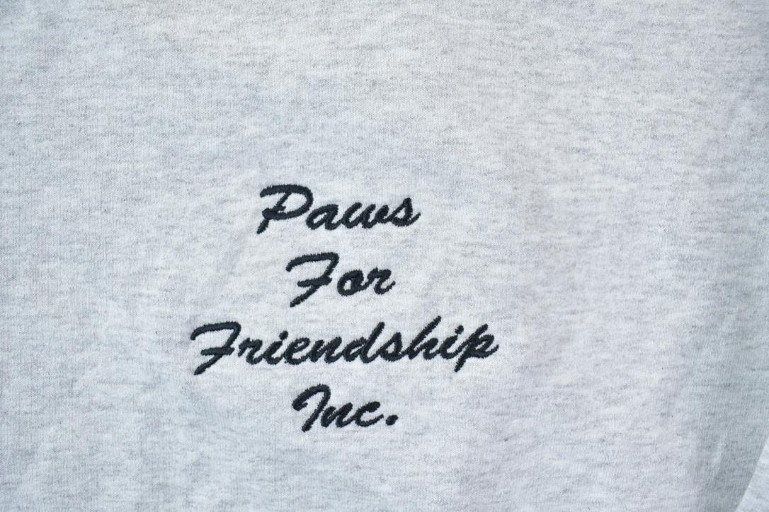 Vintage 1990s Paws For Friendship Cute Crewneck Sweater