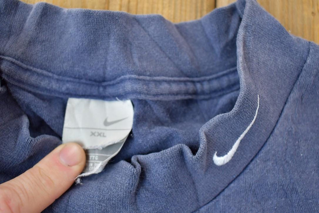 Vintage 1990s Nike Embroidered Mini Swoosh Crewneck Sweatshirt