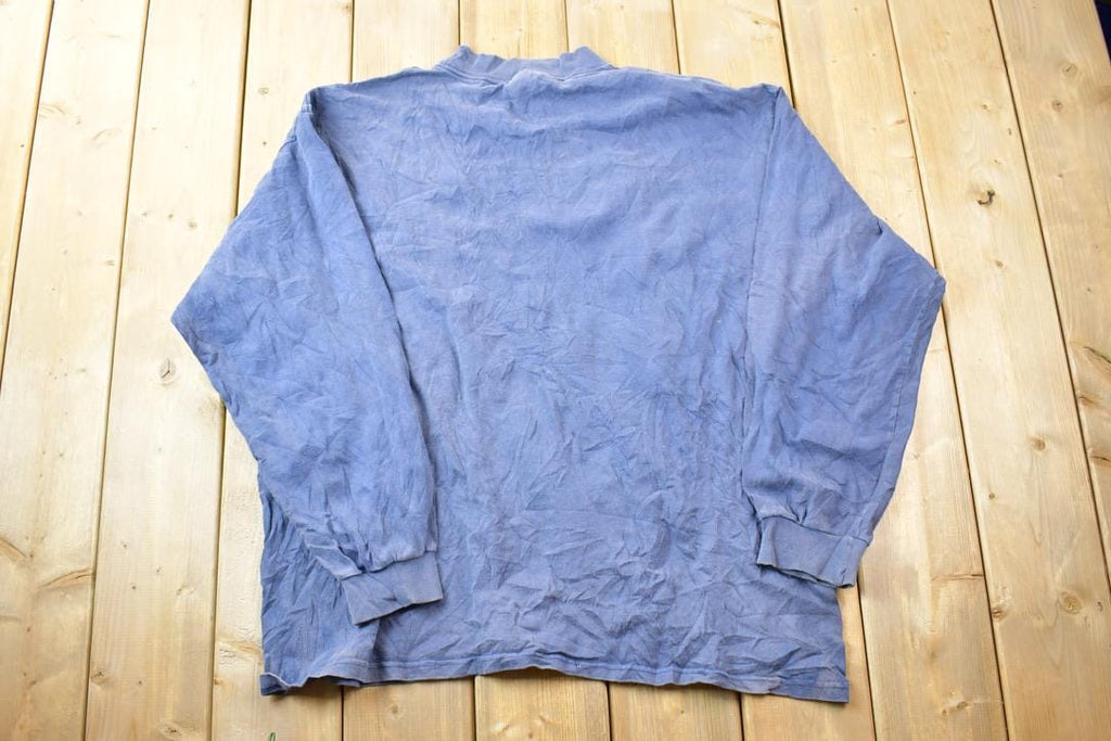 Vintage 1990s Nike Embroidered Mini Swoosh Crewneck Sweatshirt