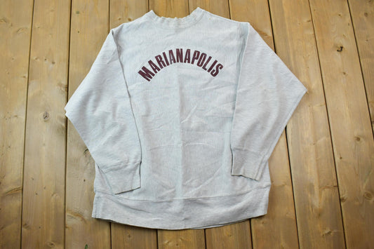 Vintage 1990s Marianapolis University Collegiate Crewneck