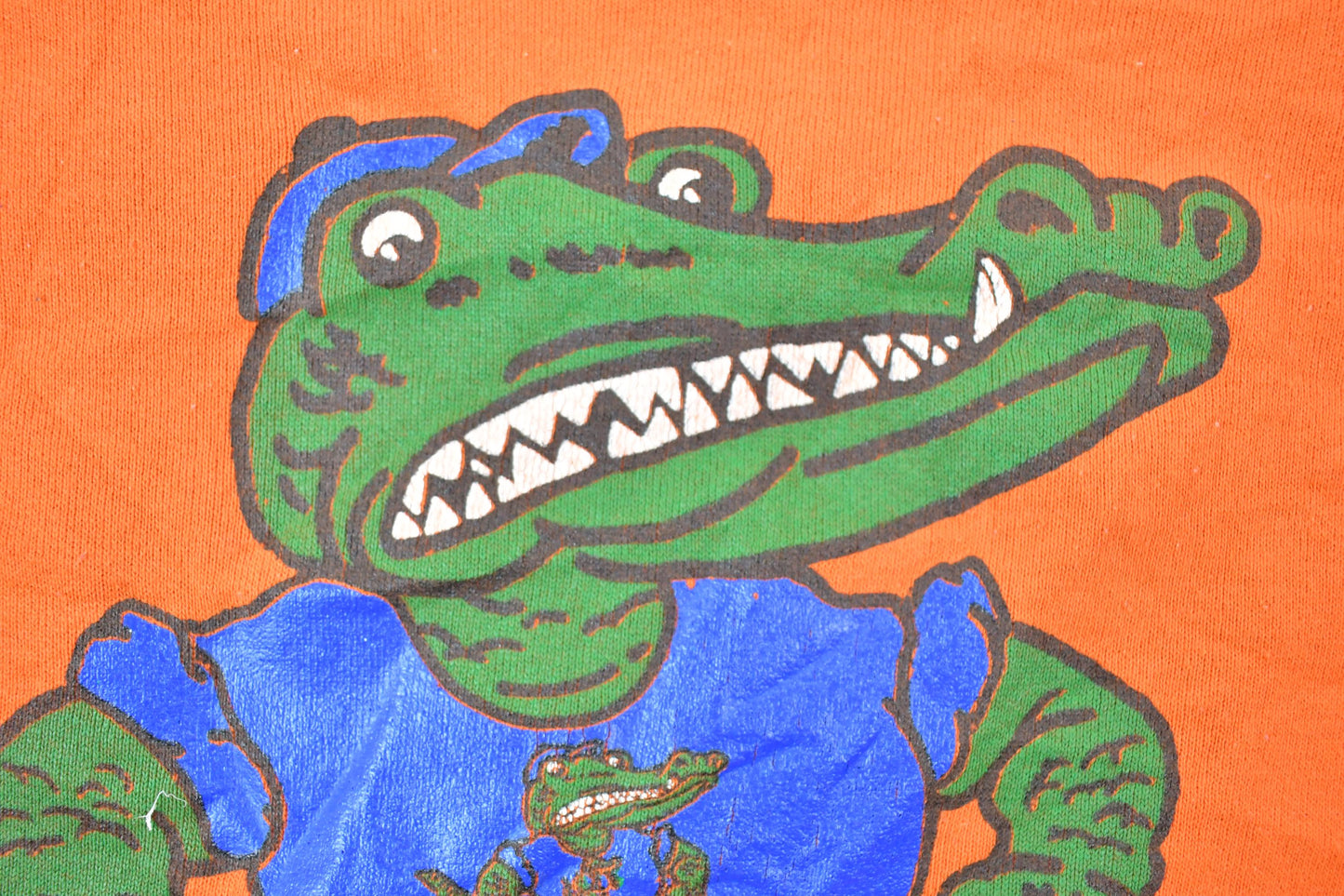 Vintage 1990s University Of Florida Gators Double Sided Collegiate Russell Crewneck