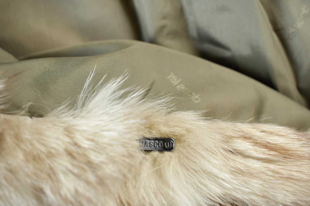 Vintage 1970s Fox Fur Coat