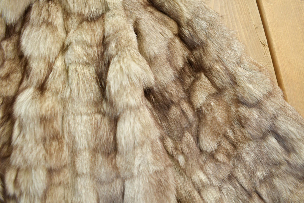 Vintage 1970s Fox Fur Coat