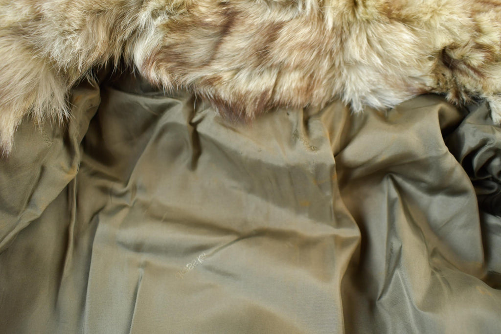 Vintage 1970s Fox Fur Coat