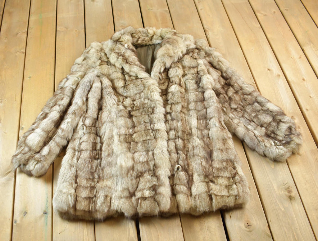 Vintage 1970s Fox Fur Coat