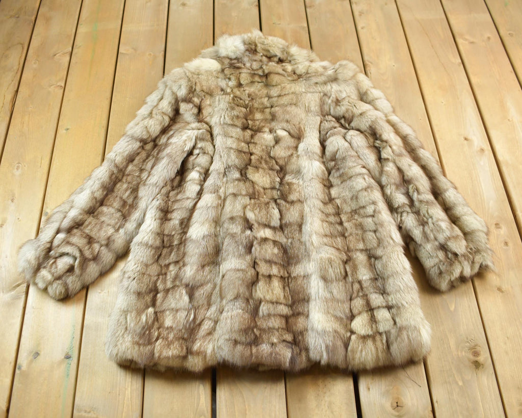 Vintage 1970s Fox Fur Coat