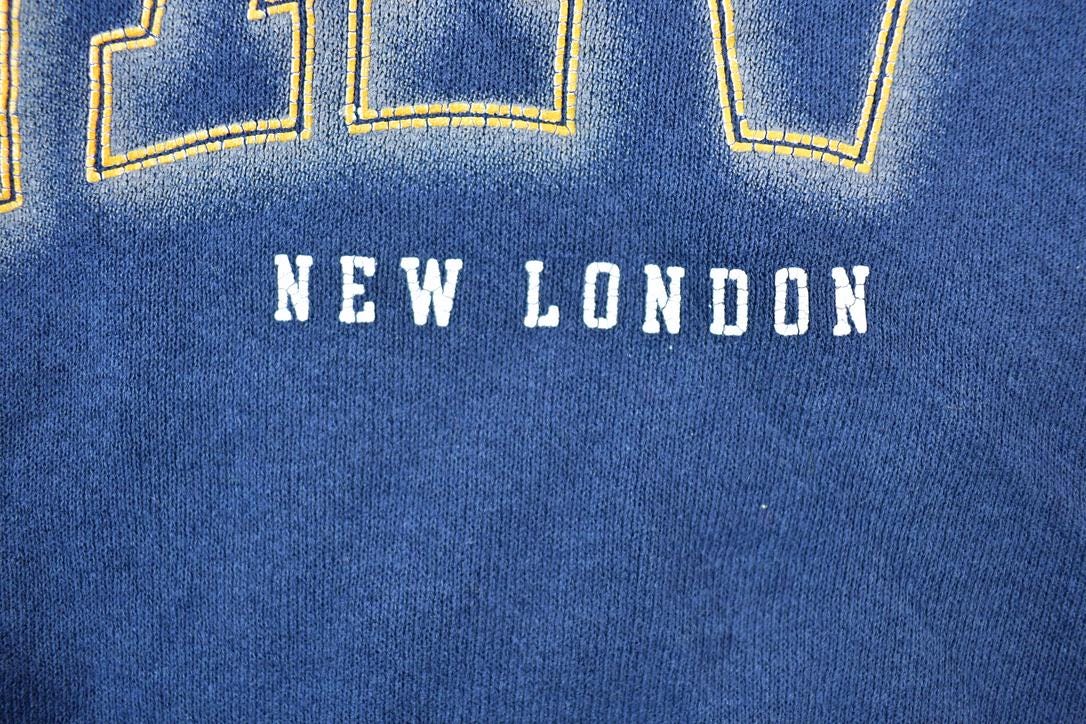 Vintage 1990s Navy United States New London Crewneck Sweatshirt