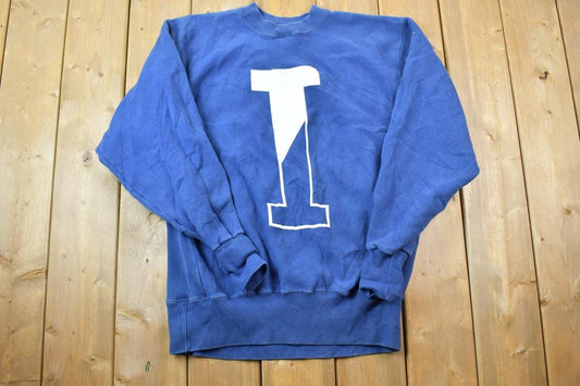 Vintage 1990s ITHACA College University Collegiate Crewneck