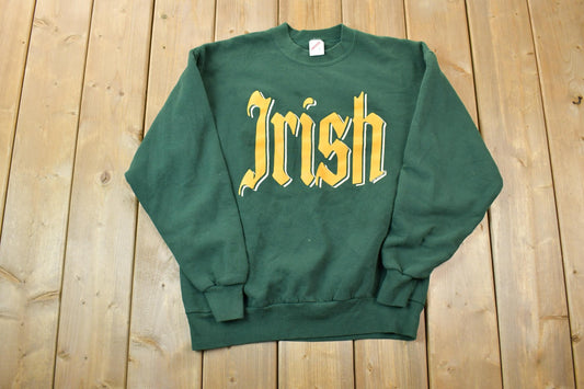 Vintage 1995 Fighting Irish University Collegiate Crewneck