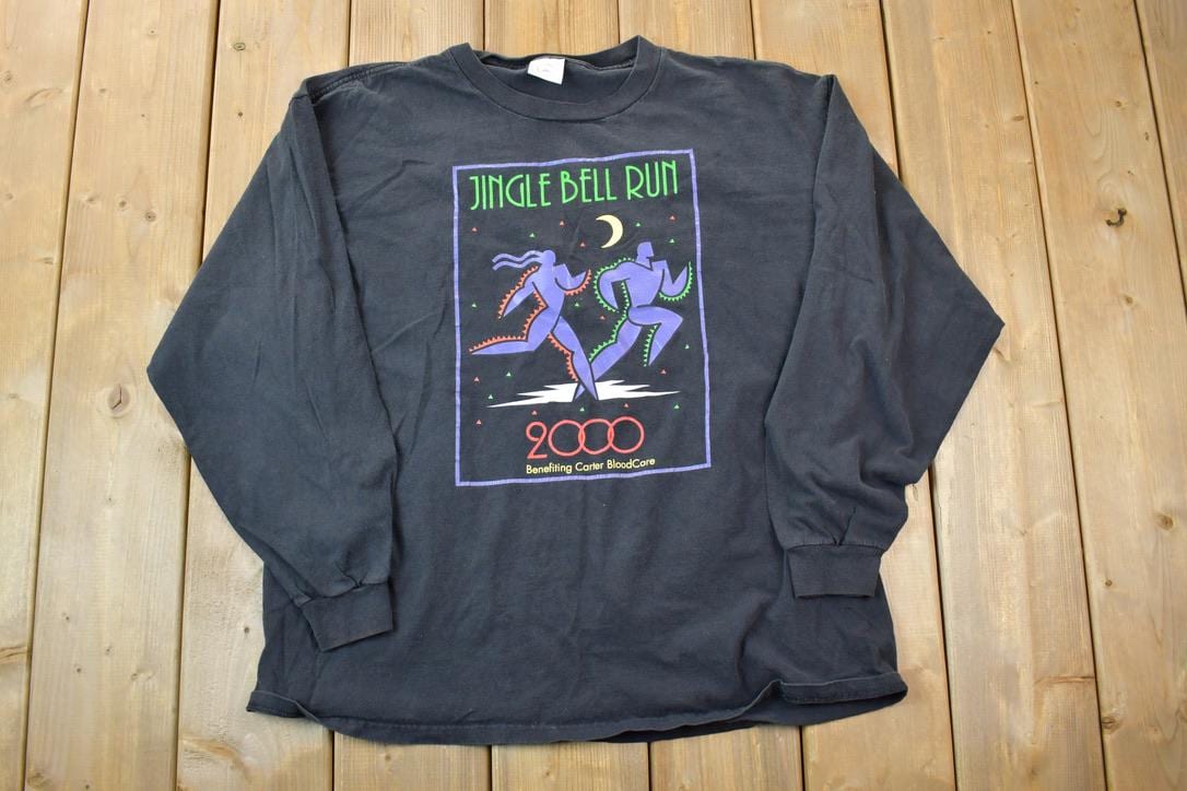 Vintage 2000 Jingle Bell Run Crewneck Sweatshirt