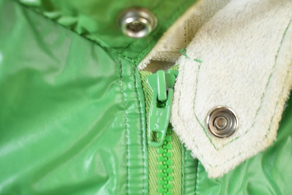 Vintage 1970s Silton Para Cloth Weather Wear Windbreaker Jacket Full Zip Jacket