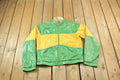 Vintage 1970s Silton Para Cloth Weather Wear Windbreaker Jacket Full Zip Jacket