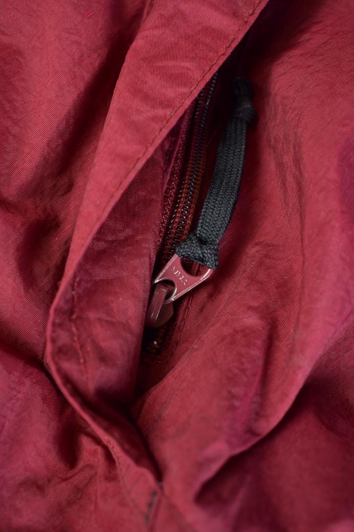 Vintage 1990s Nike Big Swoosh Color Block Windbreaker Jacket