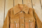 Vintage 1970s Leather Long Jacket