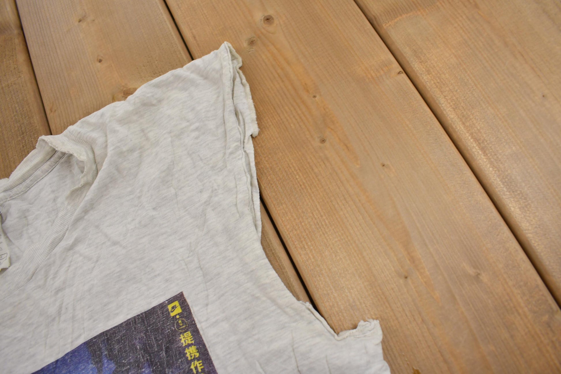 Vintage 1992 Godzilla VS Charles Barkley NIke Gray Tag Graphic T-Shirt