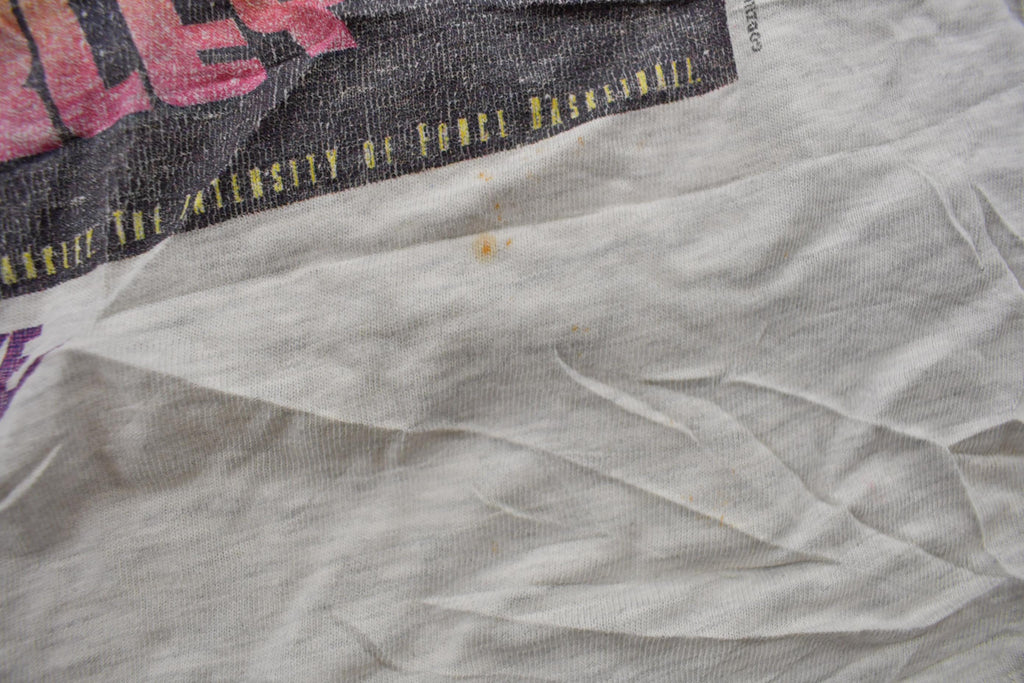 Vintage 1992 Godzilla VS Charles Barkley NIke Gray Tag Graphic T-Shirt