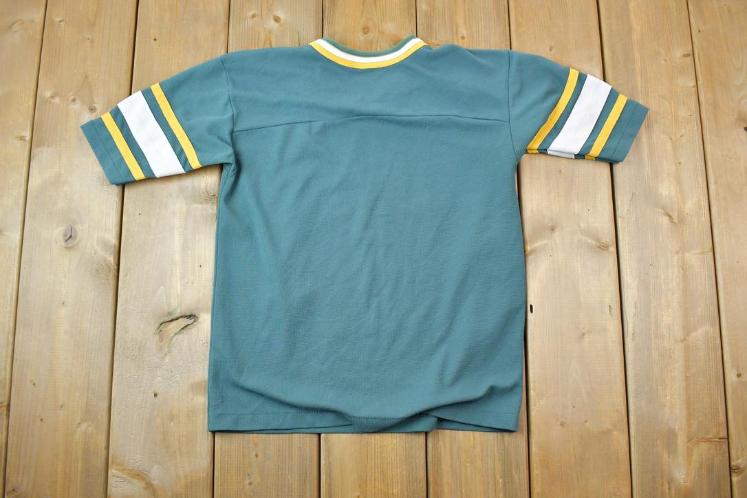 Vintage 1980s Green Bay Packers NFL Graphic T-Shirt