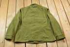 Vintage 1940s WW2 American Wool Button Up Infantry Shirt