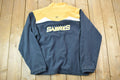 Vintage 1990s Buffalo Sabres Old Time Hockey NHL Hockey Full Zip Fleece Sweatshirt