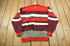 Vintage 1990s Deadstock Avirex Striped Knit Crewneck Sweater