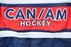 Vintage 1990s NHL Can Am Hockey Hooded Sweatshirt