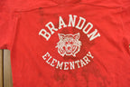 Vintage 1970s Brandon Elementary Jersey Style Champion T Shirt