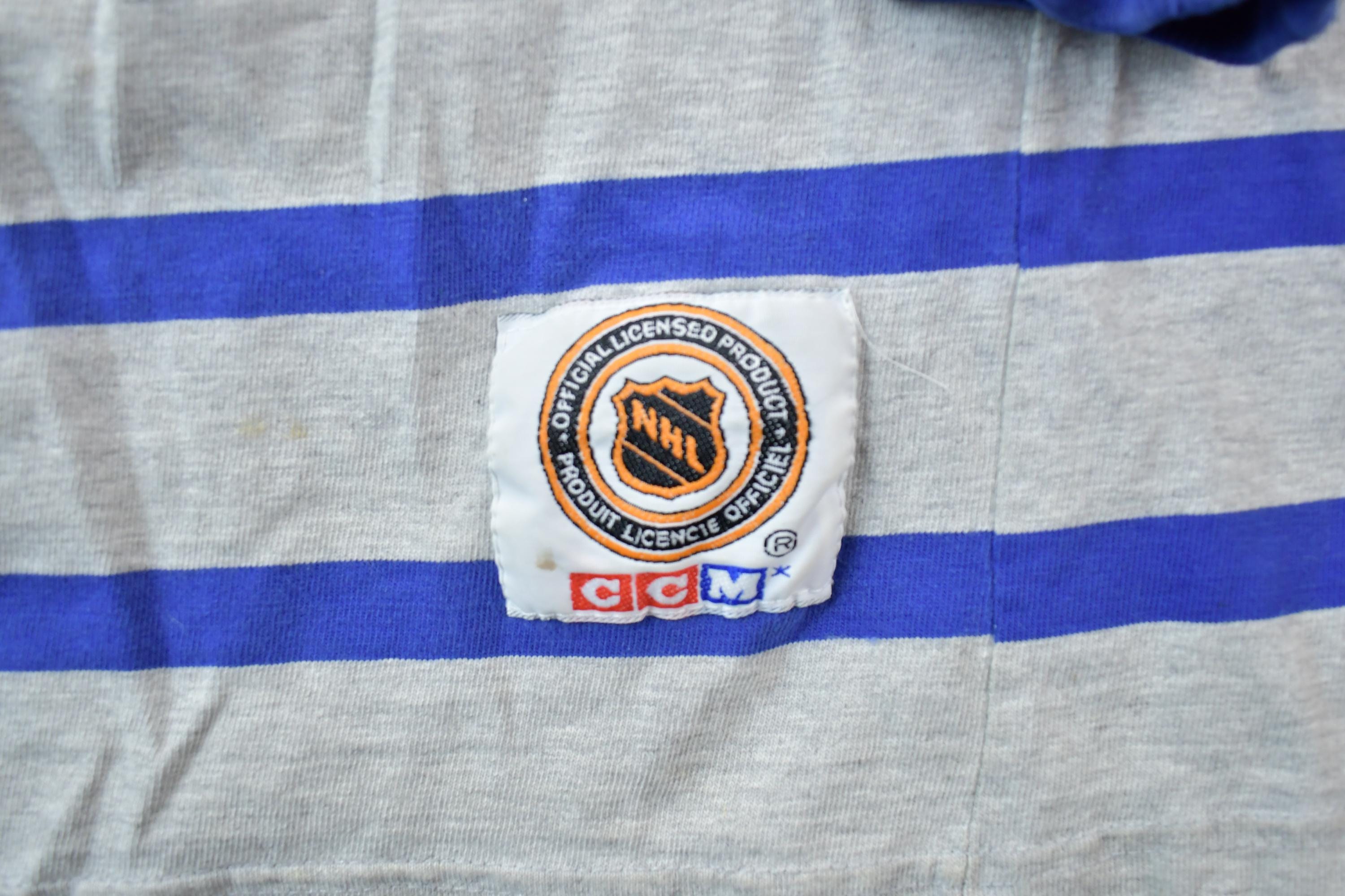 Vintage 1990s CCM Toronto Maple Leafs NHL Hockey Crewneck Sweatshirt