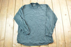 Vintage 1990s Nike Embroidered Mini Swoosh Crewneck Sweatshirt